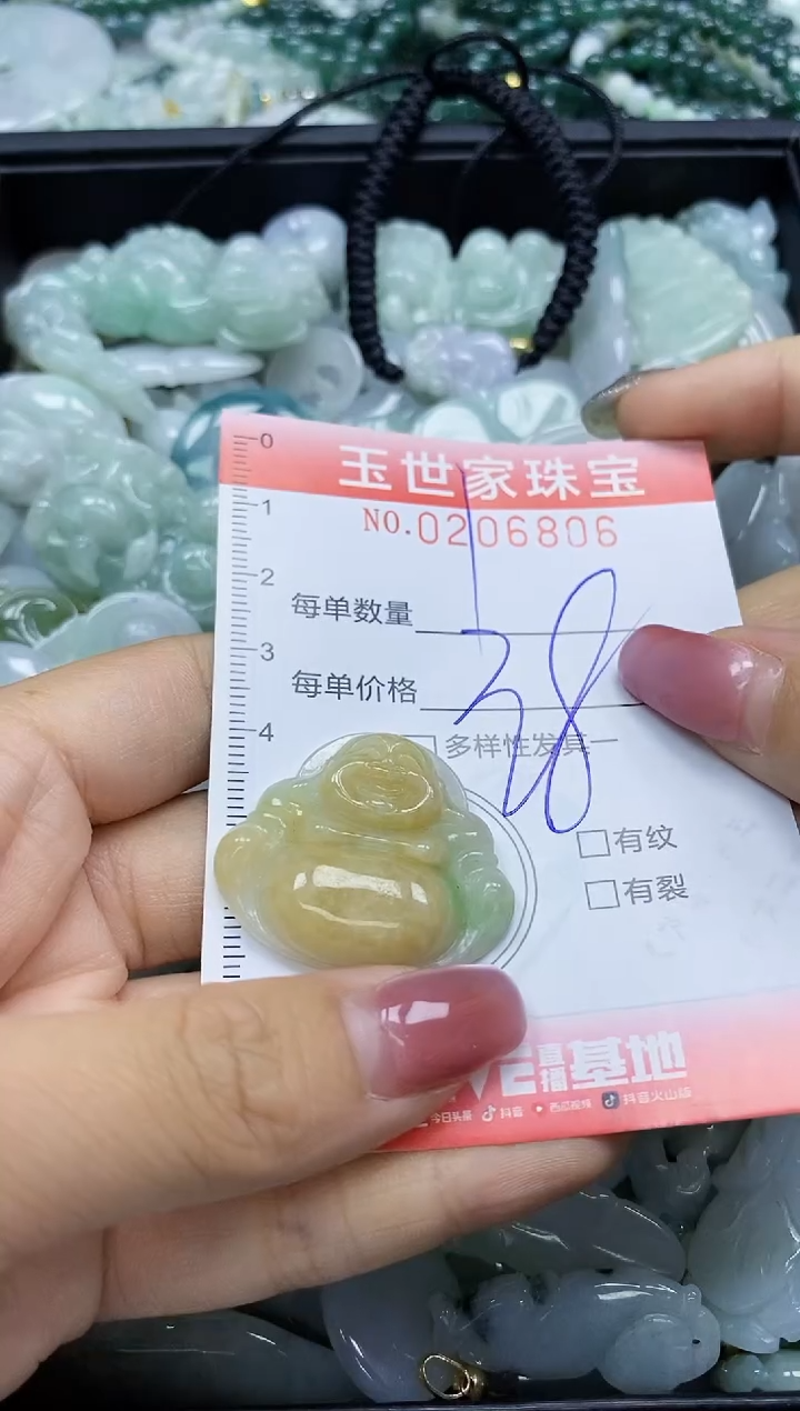 【闪购商品】翡翠颈饰未镶嵌闪购0206806
