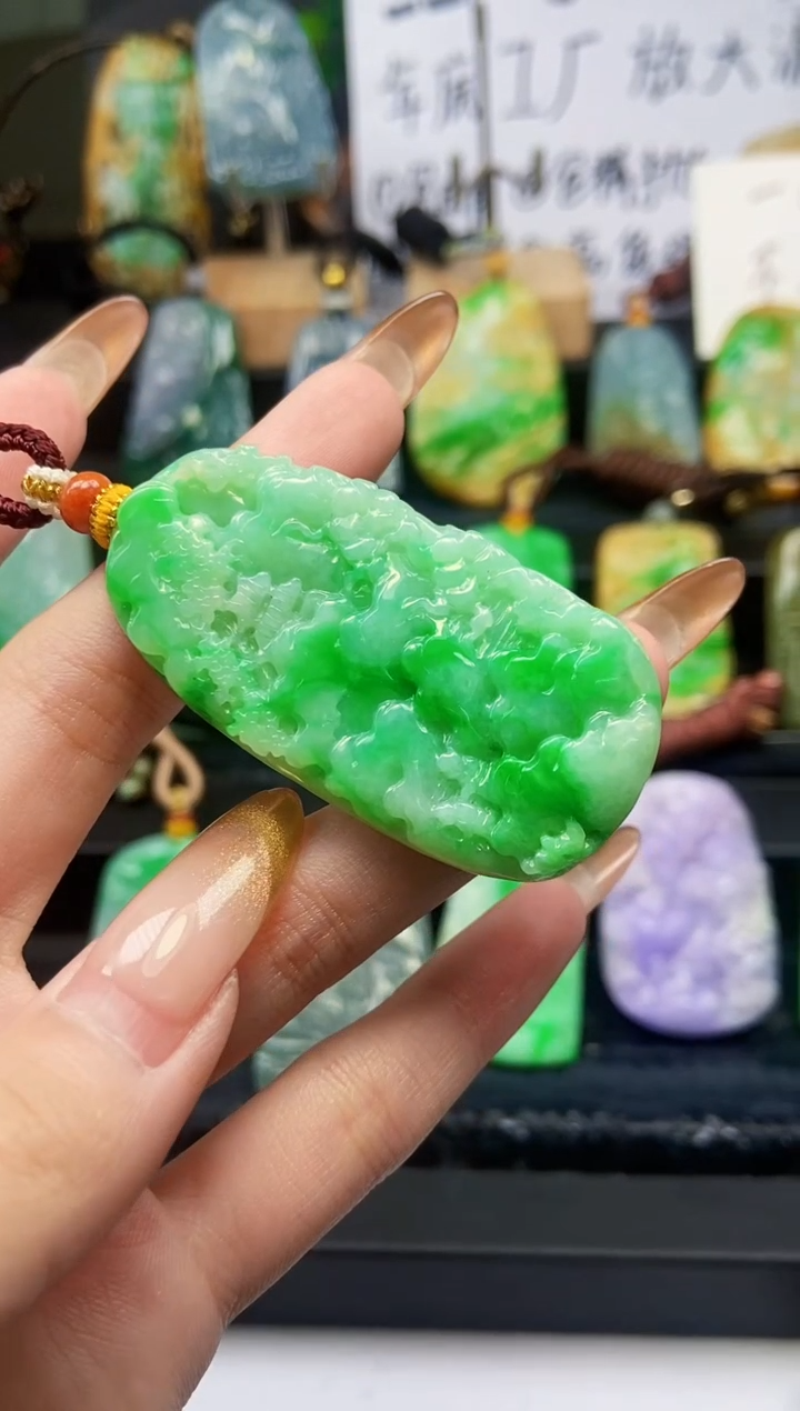 【闪购商品】定制翡翠未镶嵌天然A货翡翠一物一证