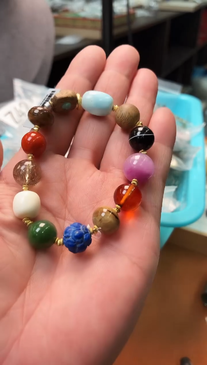 手串蜜蜡未镶嵌o15