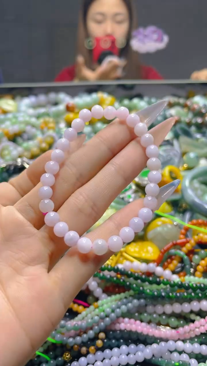 颈饰未镶嵌翡翠6MM