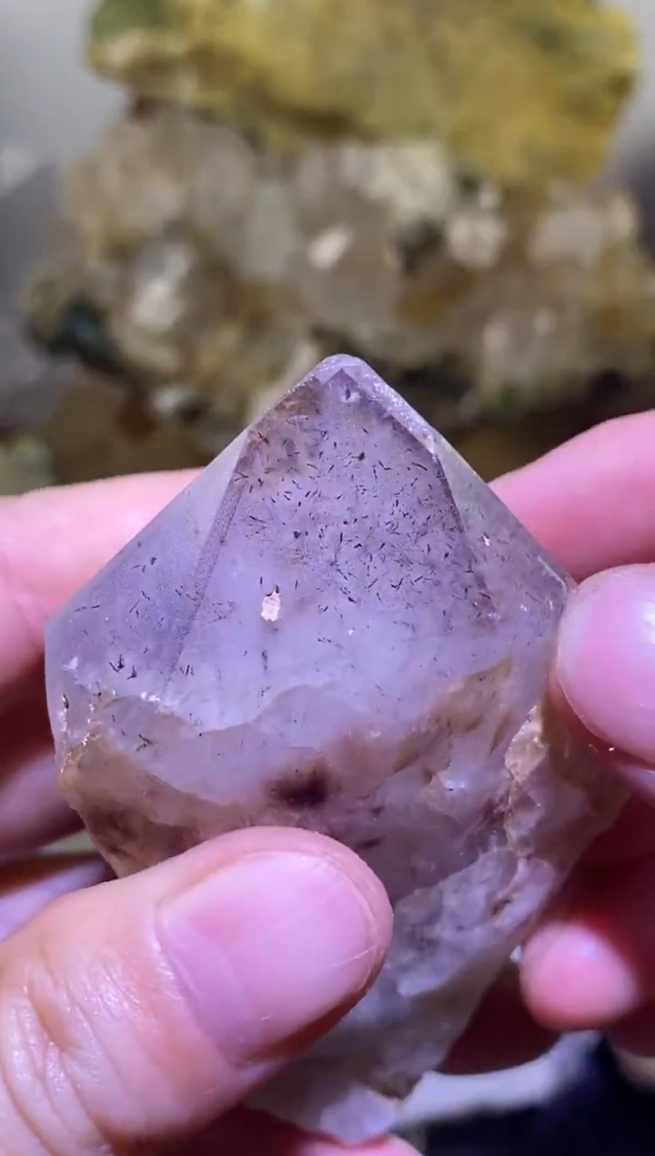 未镶嵌珠宝半成品水晶23号115g四川超七花园水晶原石