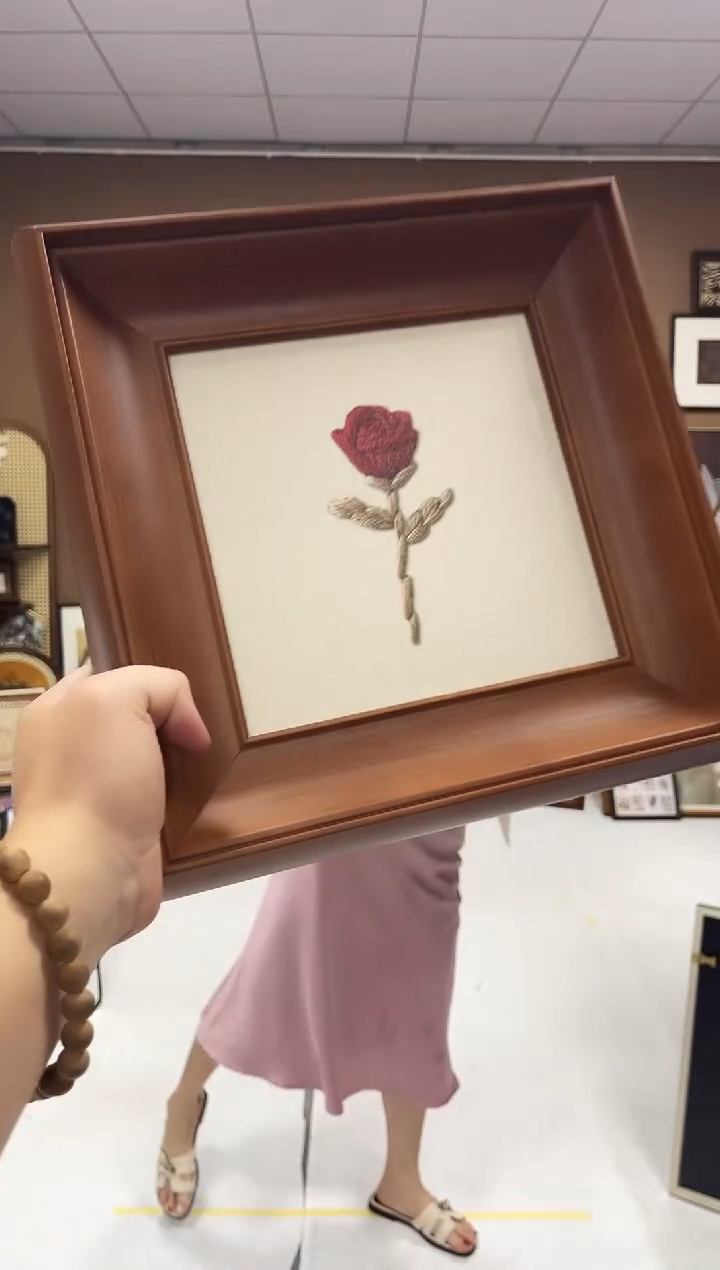 竖款30*30  现货  玫瑰  