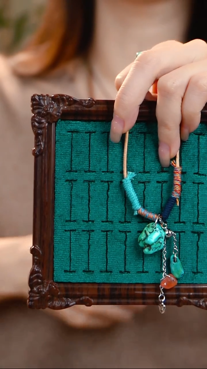 未镶嵌绿松石项链绿松