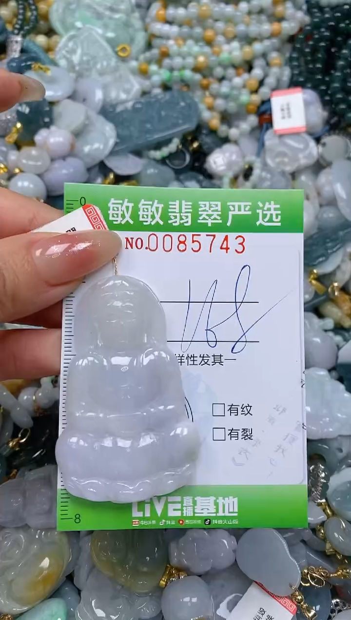 【闪购商品】翡翠颈饰未镶嵌闪购0085742