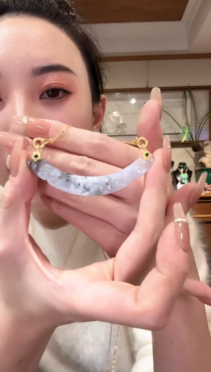 【闪购商品】翡翠颈饰未镶嵌国风