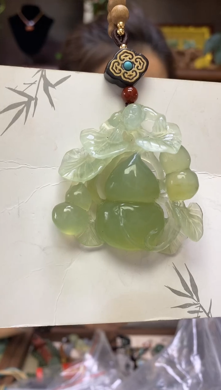 【闪购商品】岫玉吊坠未镶嵌·