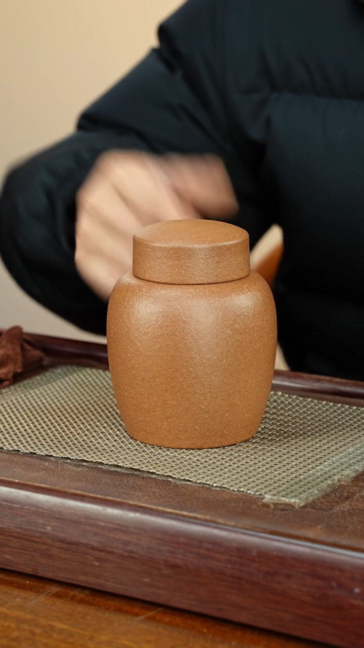 宜兴原矿紫砂茶叶罐