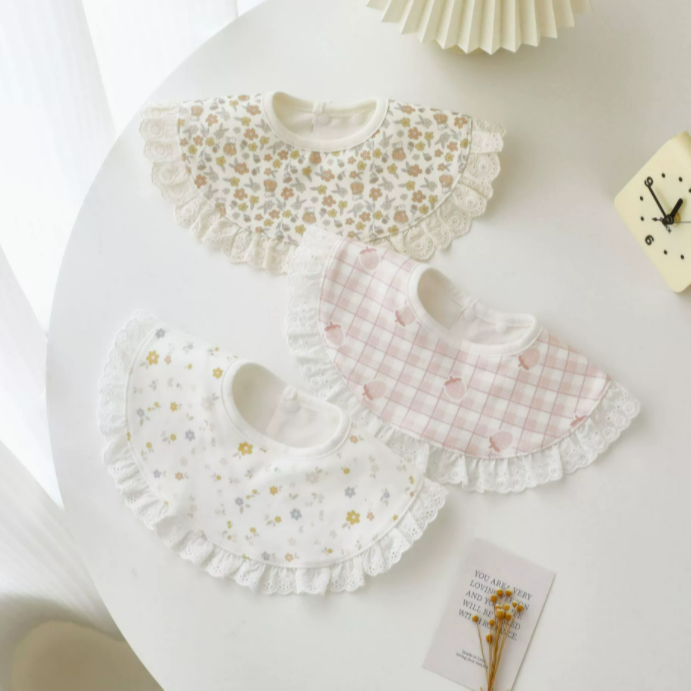 口水巾选品下单链接   莫凡熊婴幼儿口水巾防水