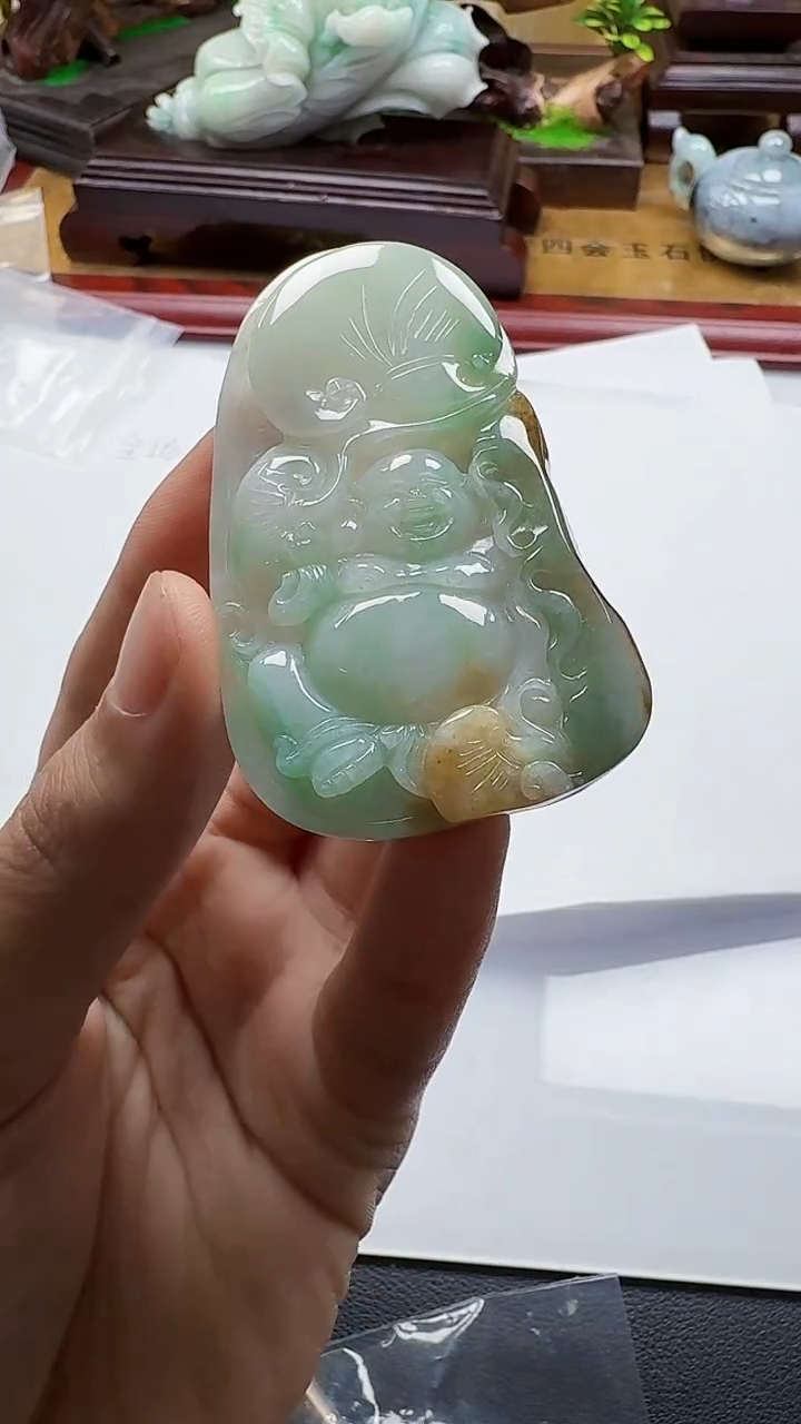 吊坠(不含链)未镶嵌翡翠1