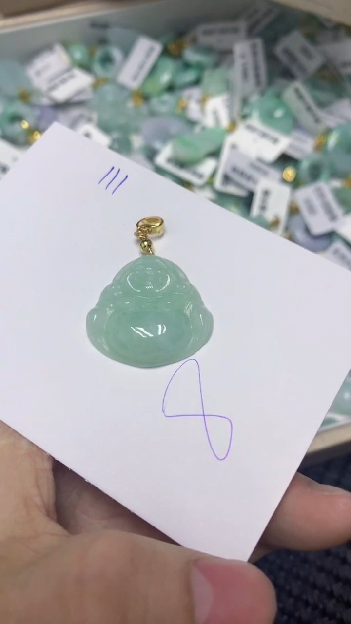 颈饰未镶嵌翡翠缅甸A货翡翠