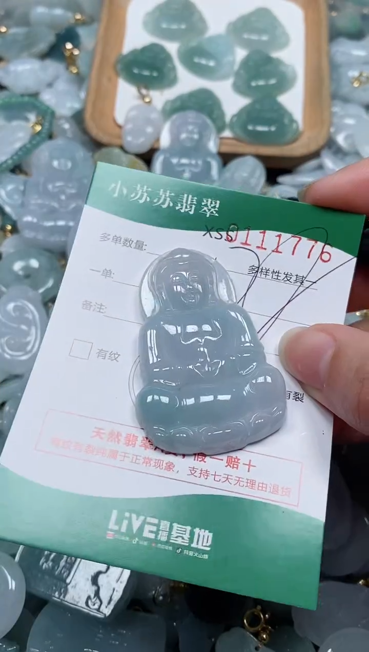 【闪购商品】翡翠颈饰未镶嵌闪购商品0111776