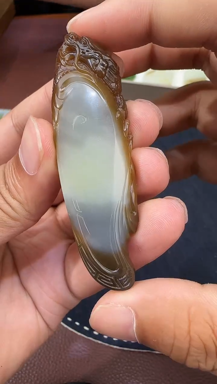 和田玉未镶嵌吊坠(不含链)【陆527】89 7026