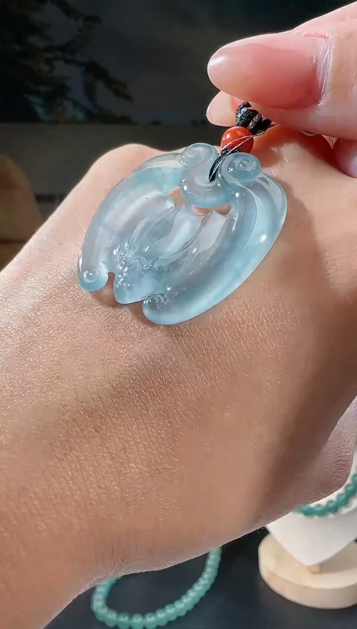 【闪购商品】翡翠吊坠(不含链)未镶嵌福到