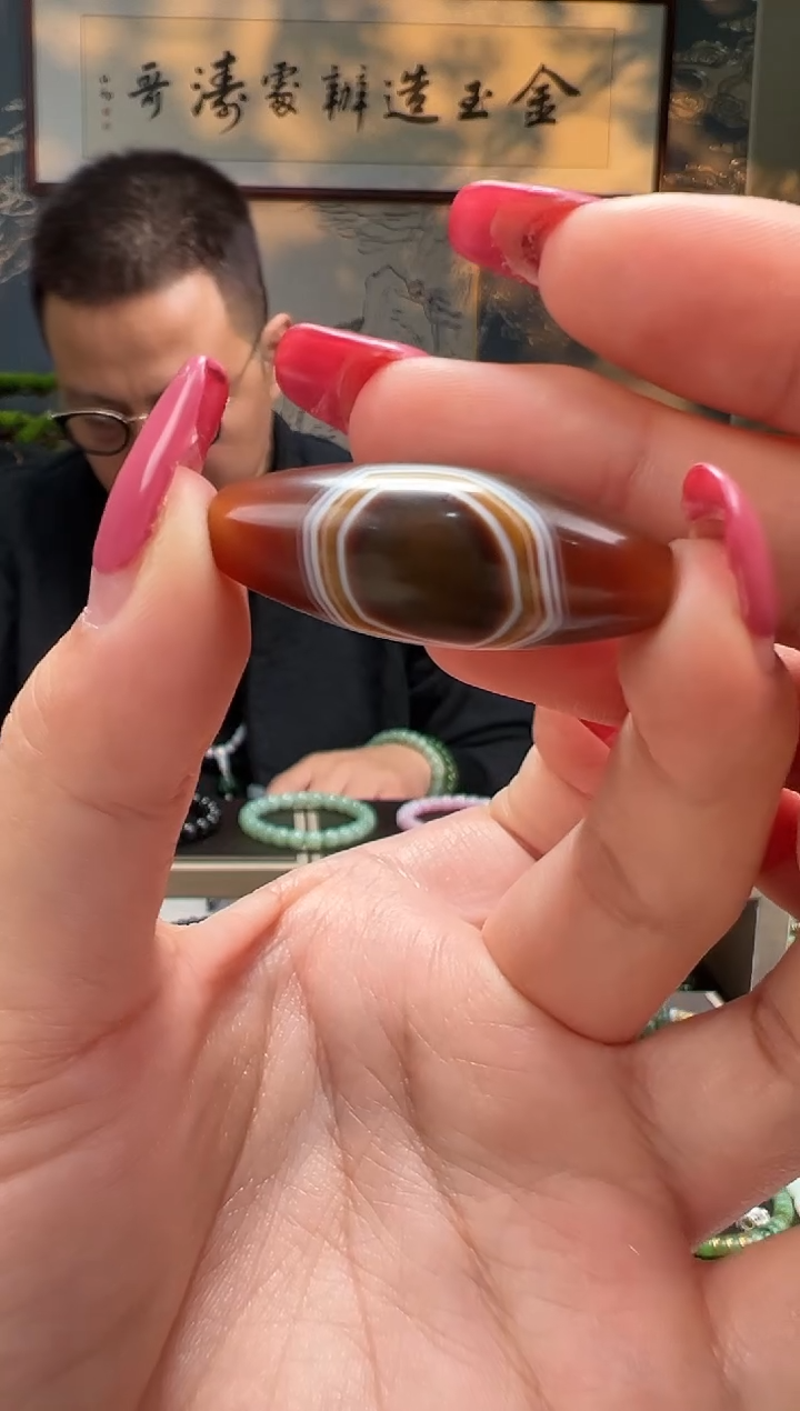 【闪购商品】玛瑙/玉髓珠子未镶嵌锁骨链