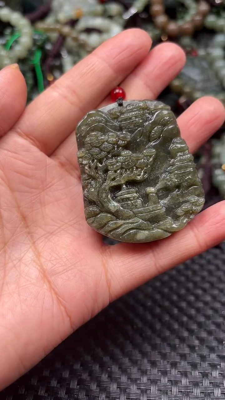 【闪购商品】和田玉颈饰未镶嵌1