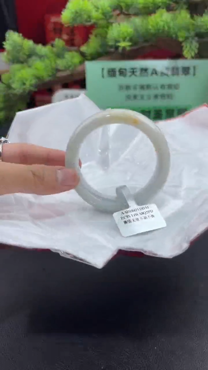 【闪购商品】翡翠手镯未镶嵌翡翠手镯（微瑕）10