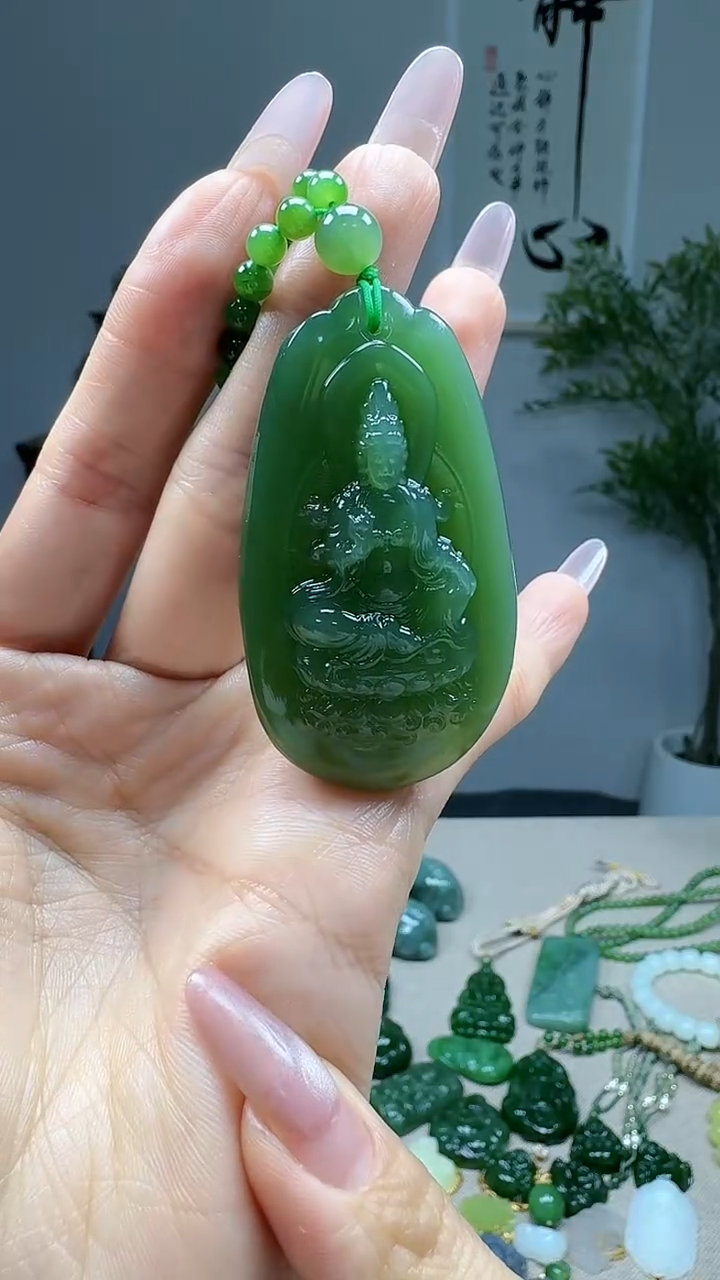 未镶嵌和田玉挂件1