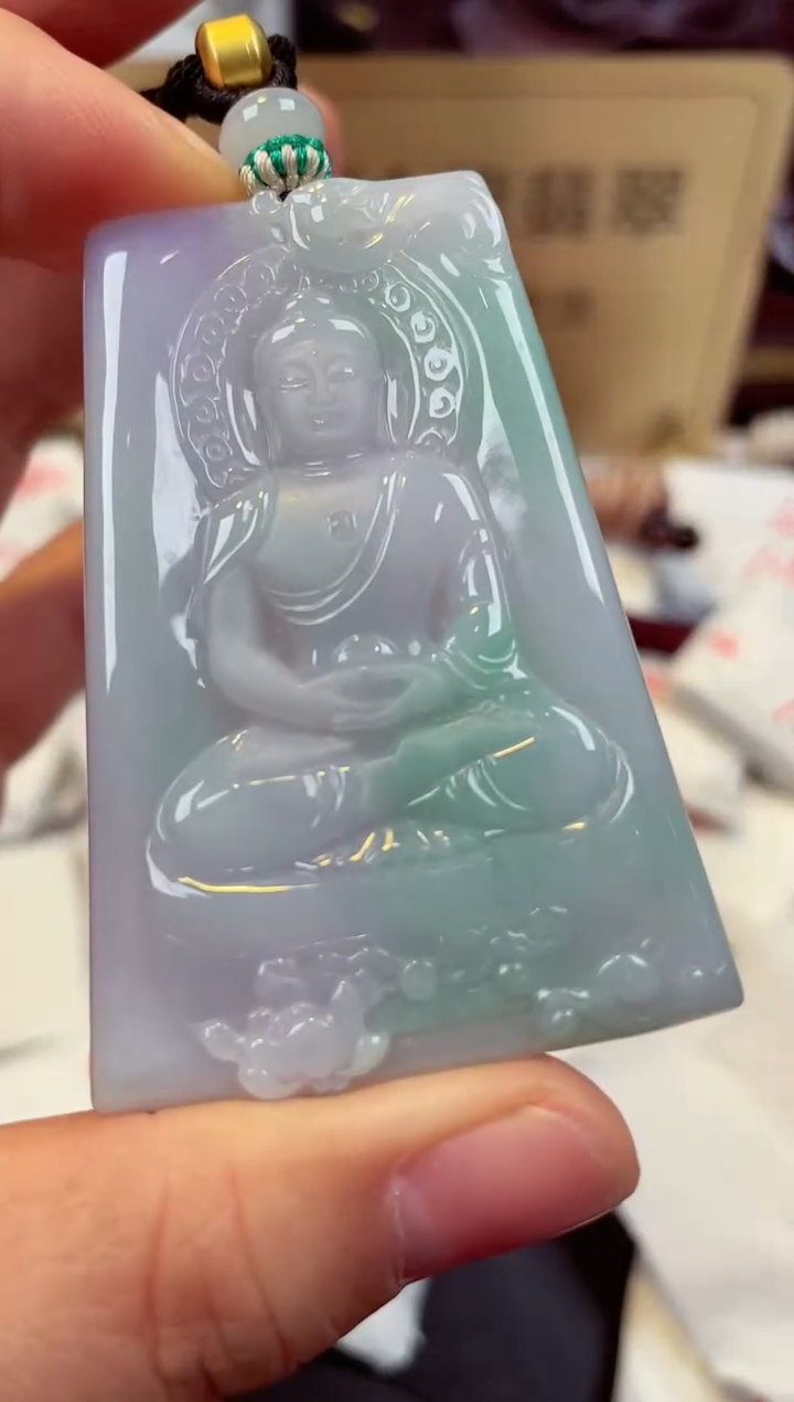 【闪购商品】翡翠颈饰未镶嵌天然缅甸翡翠A货