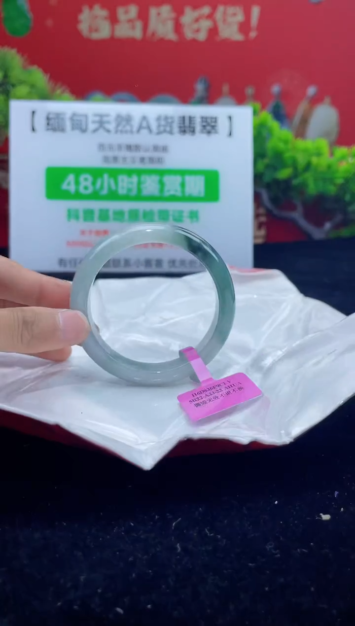 【闪购商品】翡翠手镯未镶嵌手镯9