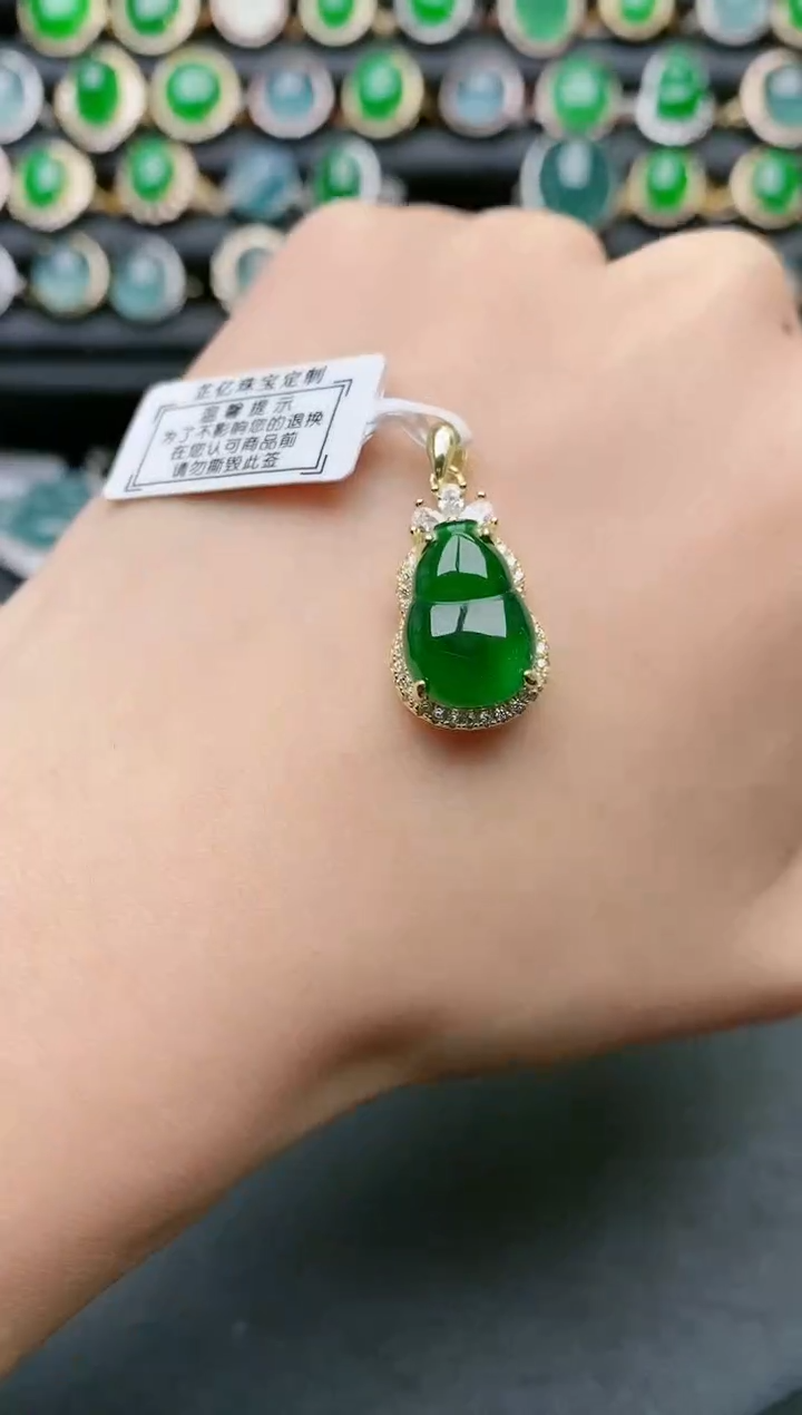 【闪购商品】翡翠戒指银S925镶嵌11111