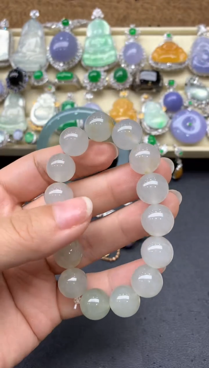 【闪购商品】翡翠手串未镶嵌323-中国好珍宝