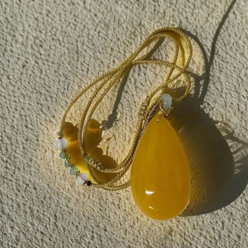 精品-水滴吊坠【无暇】