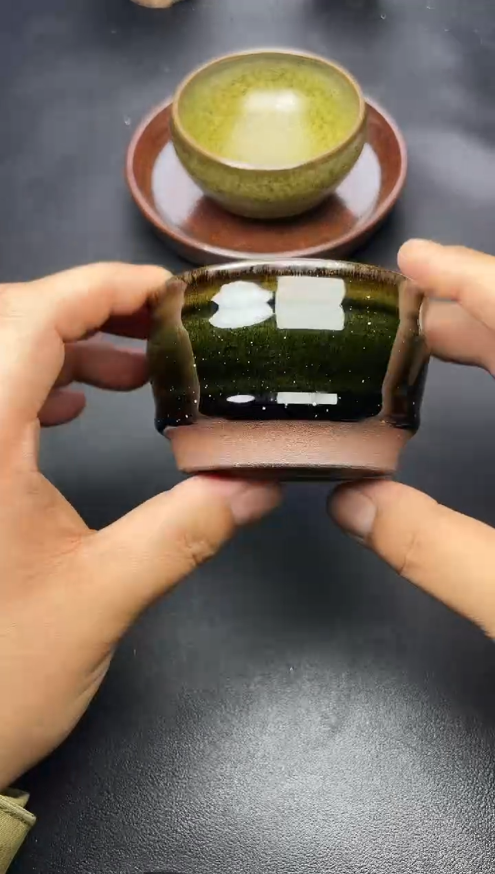 【闪购商品】茶盏99叶紫建盏叶紫