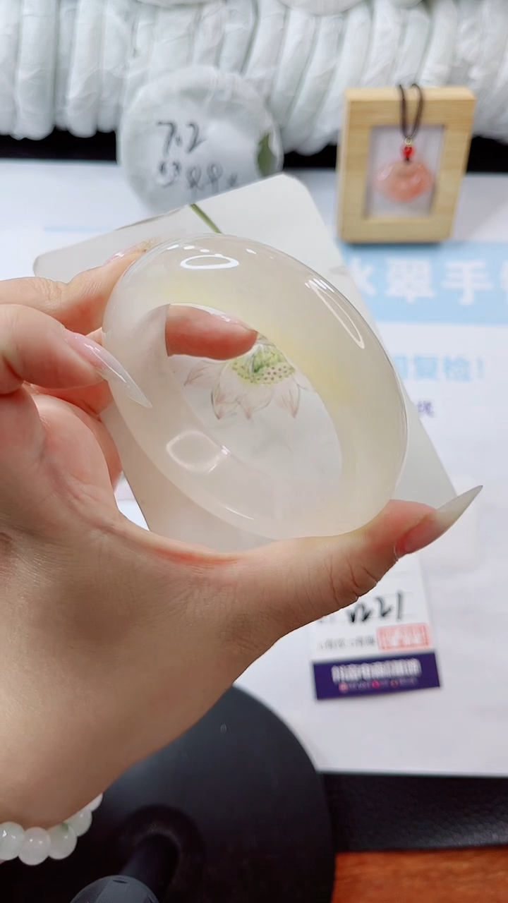 石英质玉手镯未镶嵌多样性发货V221