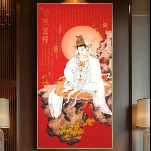 陈熙道—-《中国红禅思观自在》