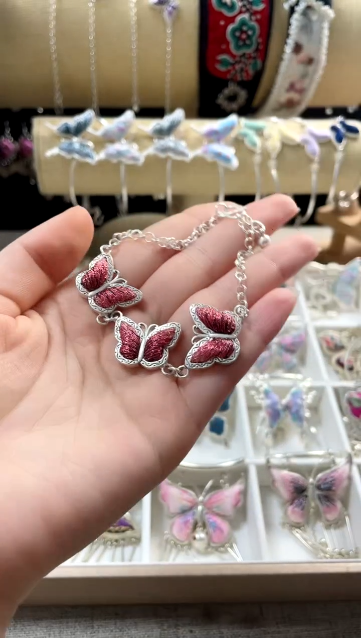 【闪购商品】织绣非遗刺绣饰品