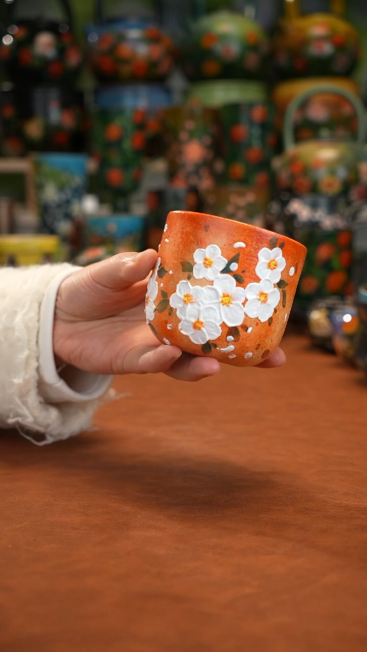 油画   釉下彩   杯子