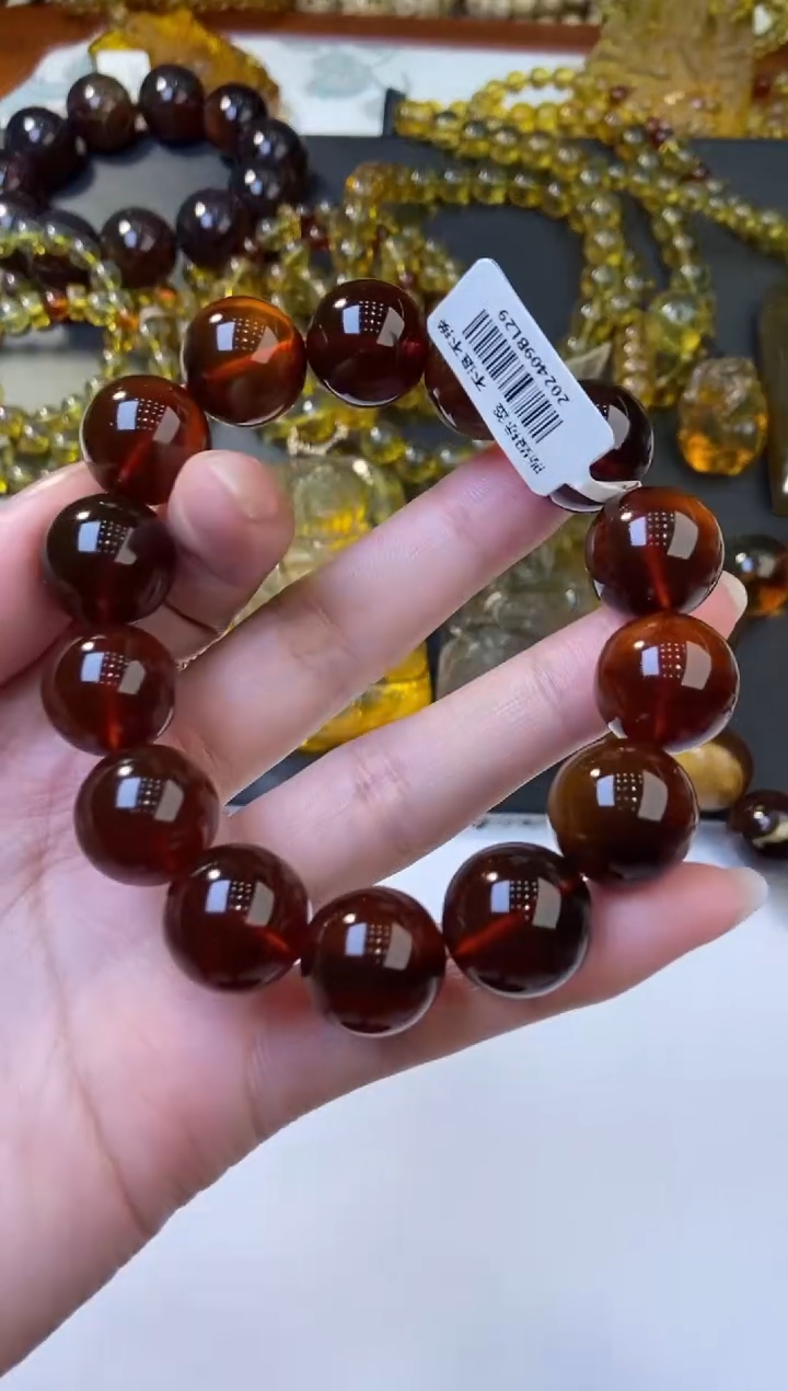 未镶嵌琥珀颈饰2201725