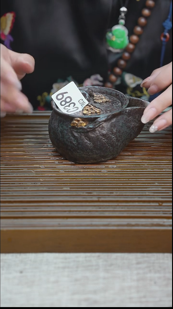 纯手工粗陶茶具每一只不一样