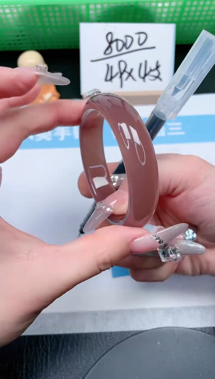 【闪购商品】石英质玉手镯未镶嵌63-54