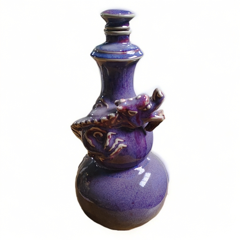 香得盛钧瓷 龙型摆件酒LQ52度1500