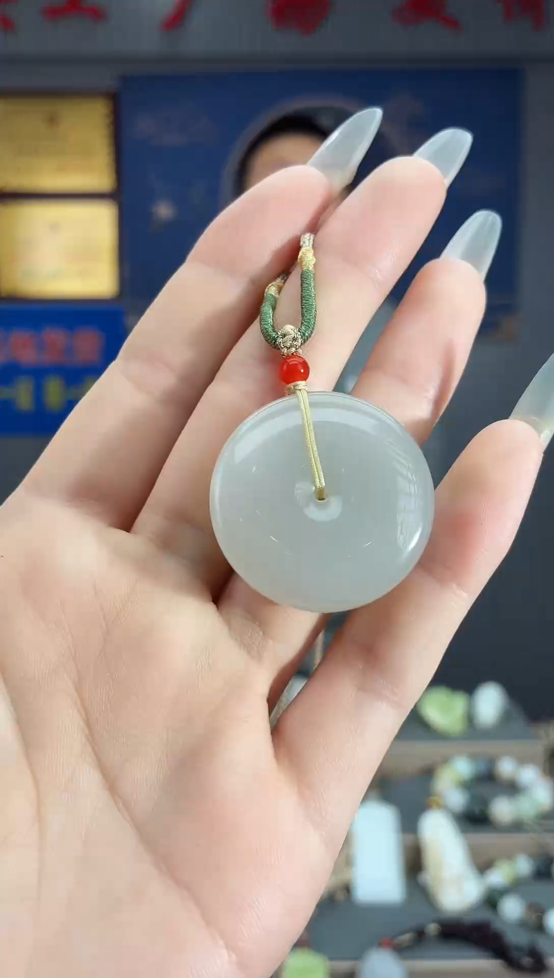 颈饰未镶嵌和田玉1