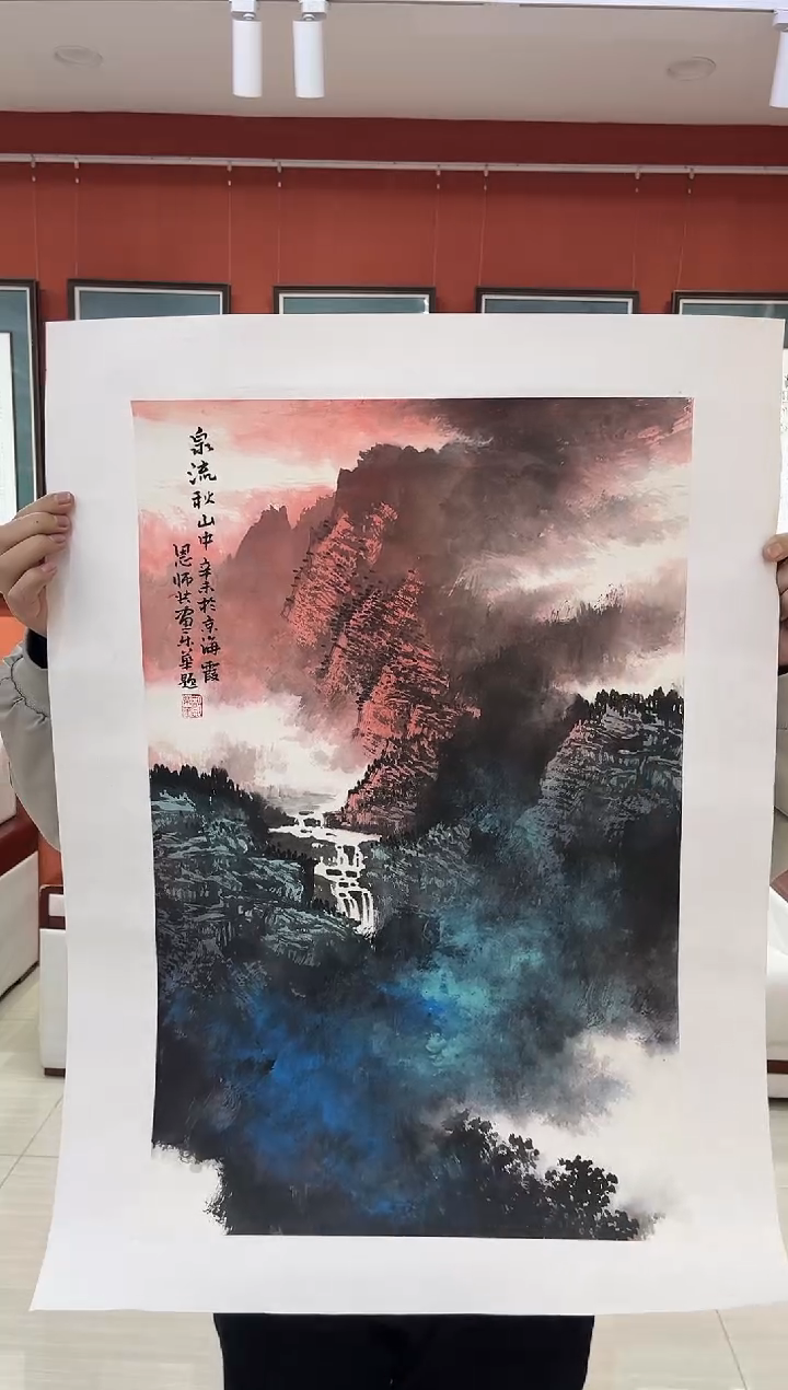 【闪购商品】国画郑乐华绘画手绘作品19-37