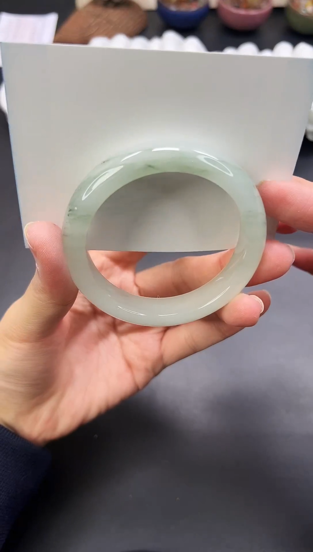 未镶嵌手镯石英质玉A55-54`55