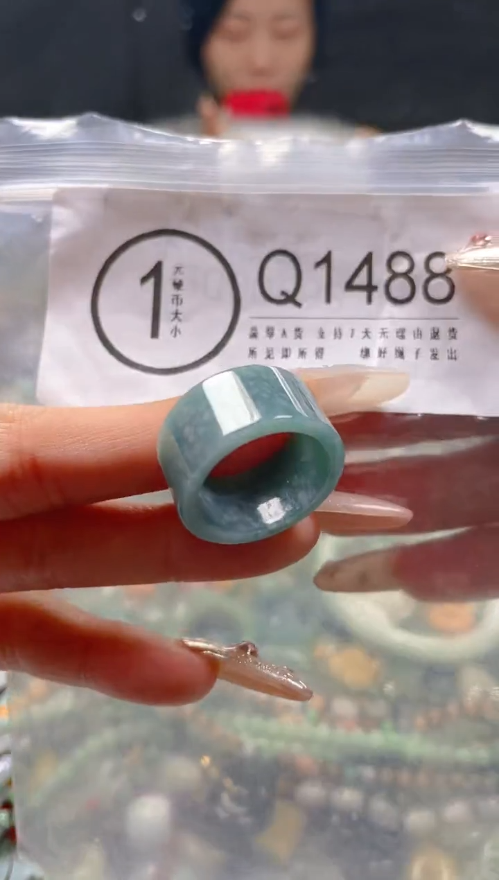 【闪购商品】翡翠颈饰未镶嵌19/Q/翡翠A货一图一物