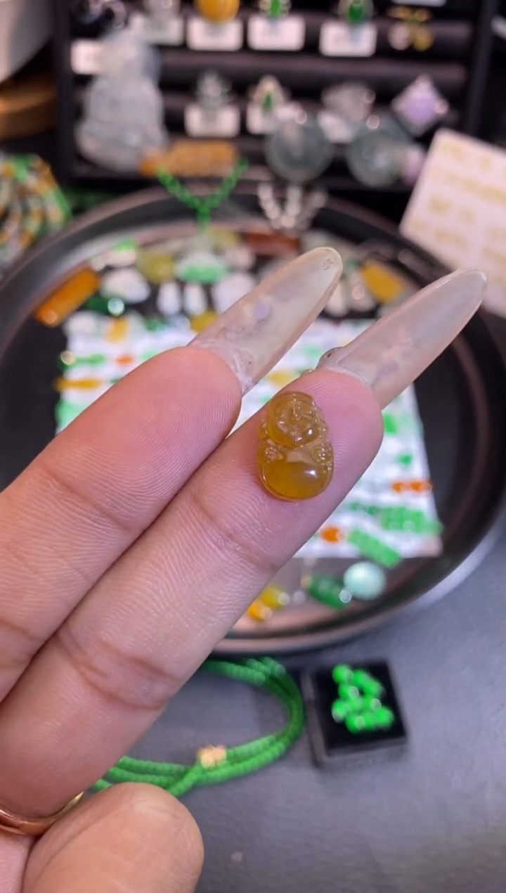 【闪购商品】翡翠挂件未镶嵌财神