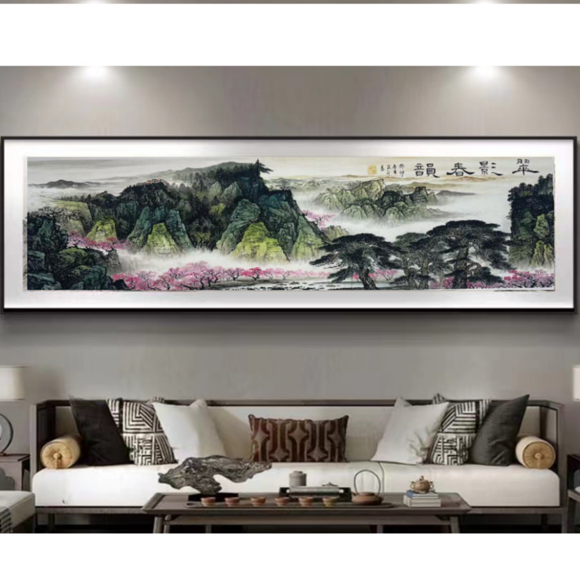 陈熙道—《翠影春韵》