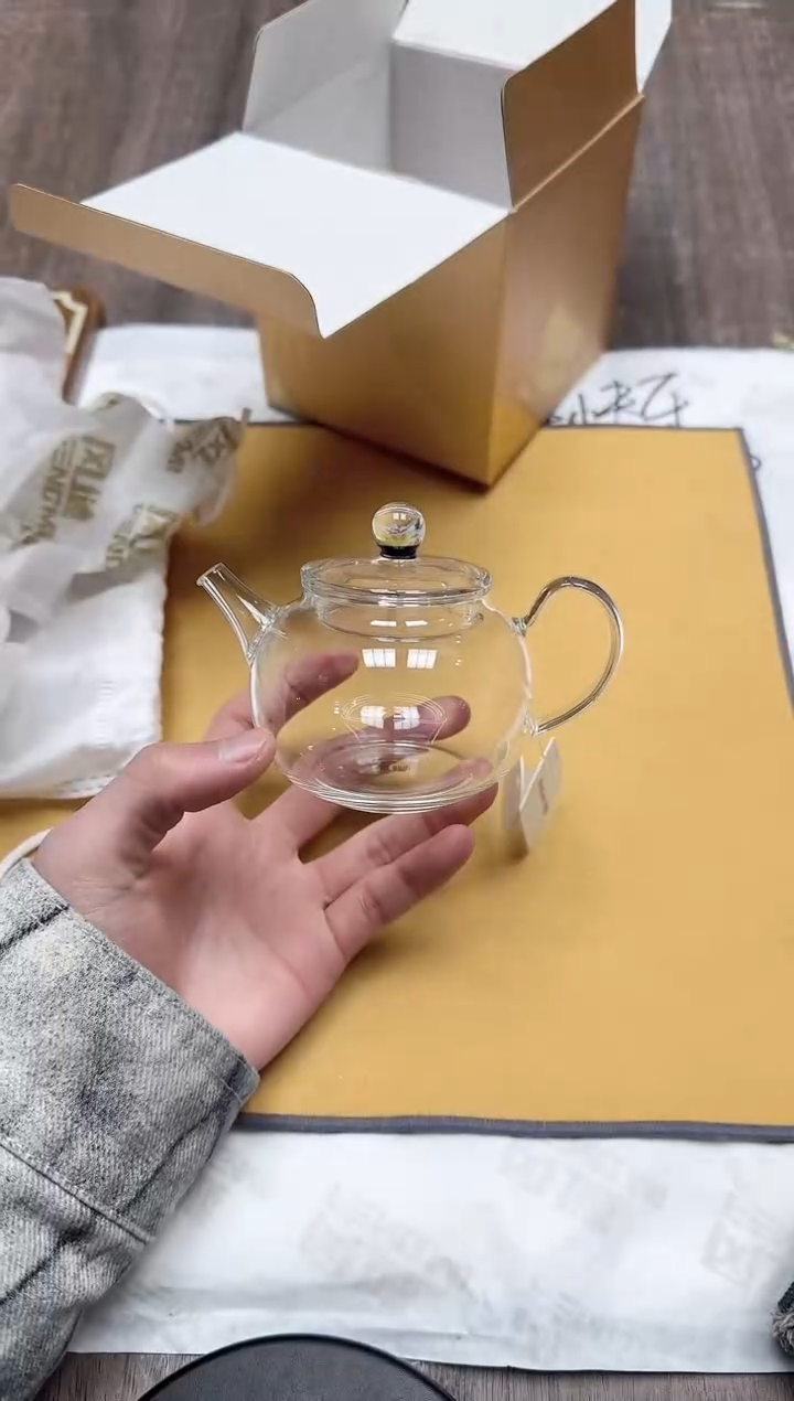 【闪购商品】其他风谜花语灵珠壶透明