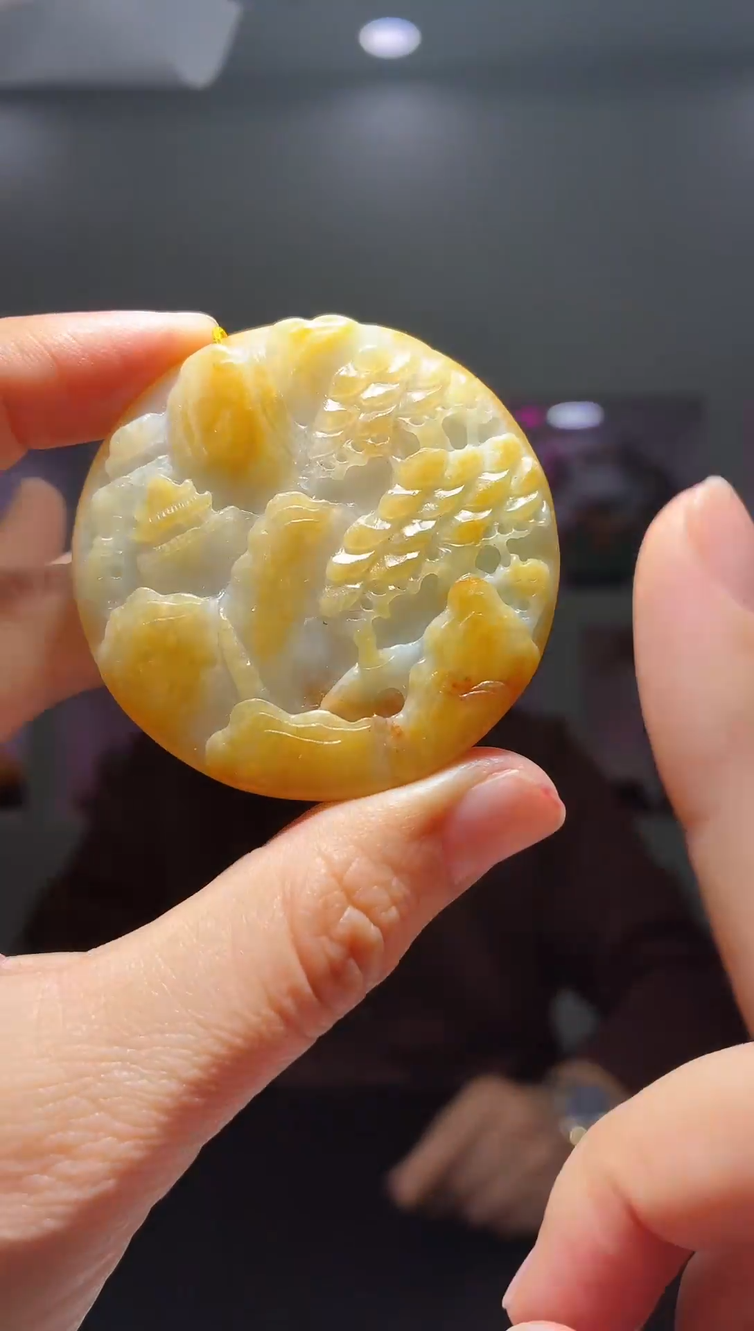 颈饰未镶嵌翡翠天然翡翠-1