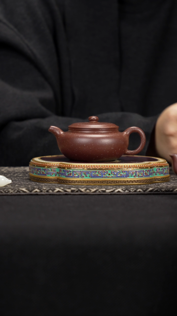 茶壶紫砂宁**远金砂扁腹111111111