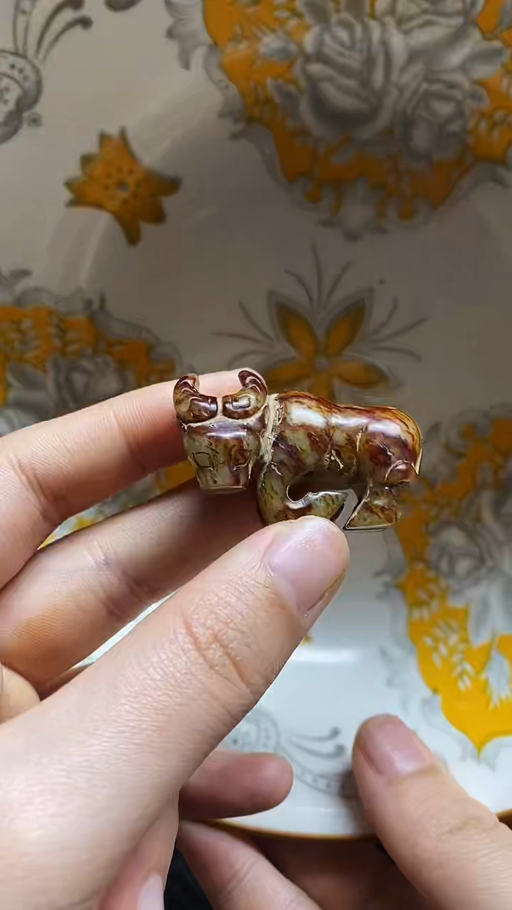 【闪购商品】瓷片瓷片瓷器 摆件1个