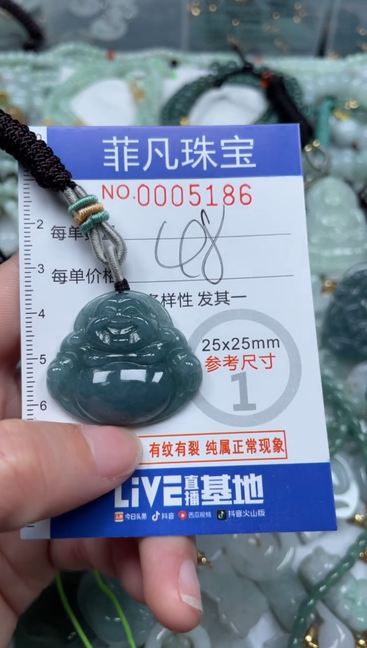 【闪购商品】翡翠颈饰未镶嵌00..5186
