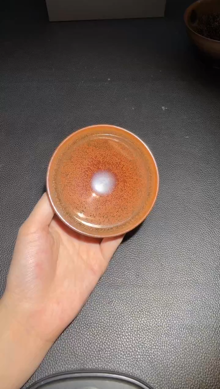 茶盏陈远福红梅盏35