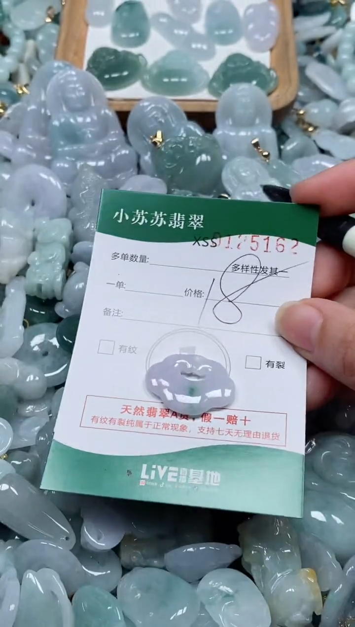 【闪购商品】翡翠颈饰未镶嵌闪购商品0125162