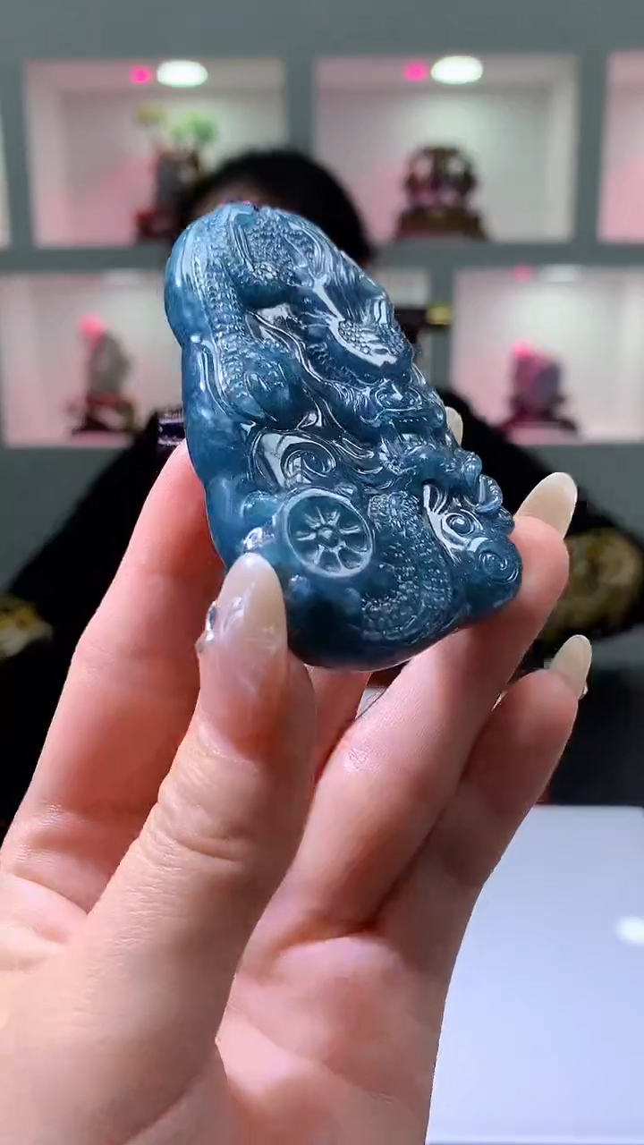 【闪购商品】定制翡翠未镶嵌8023jj-毛货挂件10