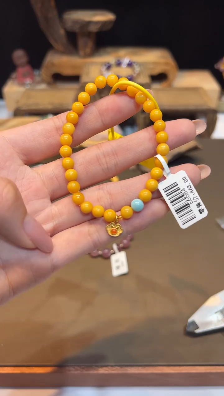 未镶嵌琥珀手饰手饰@@E6684